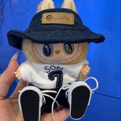 Pop Mart Labub Plush Toy Keychain
