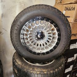 Fuel Wheel Milestare Tires 20 Inch 33s