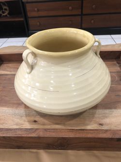 Ethan Allen Ceramic Accessory pot