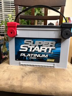 Super Start Platinum AGM Car Battery