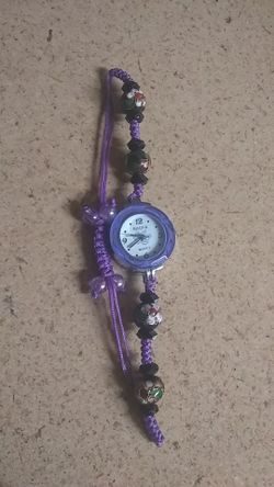 Purple watch $5
