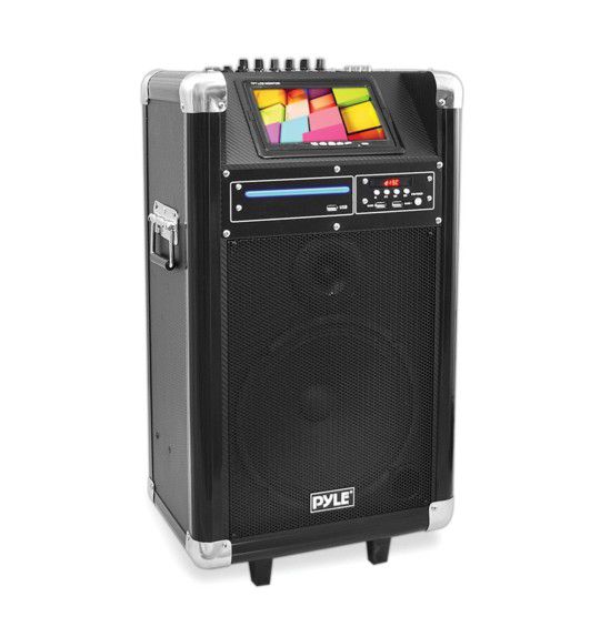 Pyle Pro PKRK10  400W Karaoke Vibe Portable PA Speaker System 