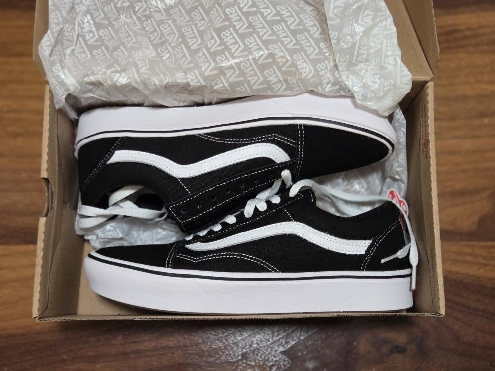 Vans ComfyCush Old Skool (Classic) Black/True White