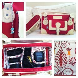 Pink Camera Bag