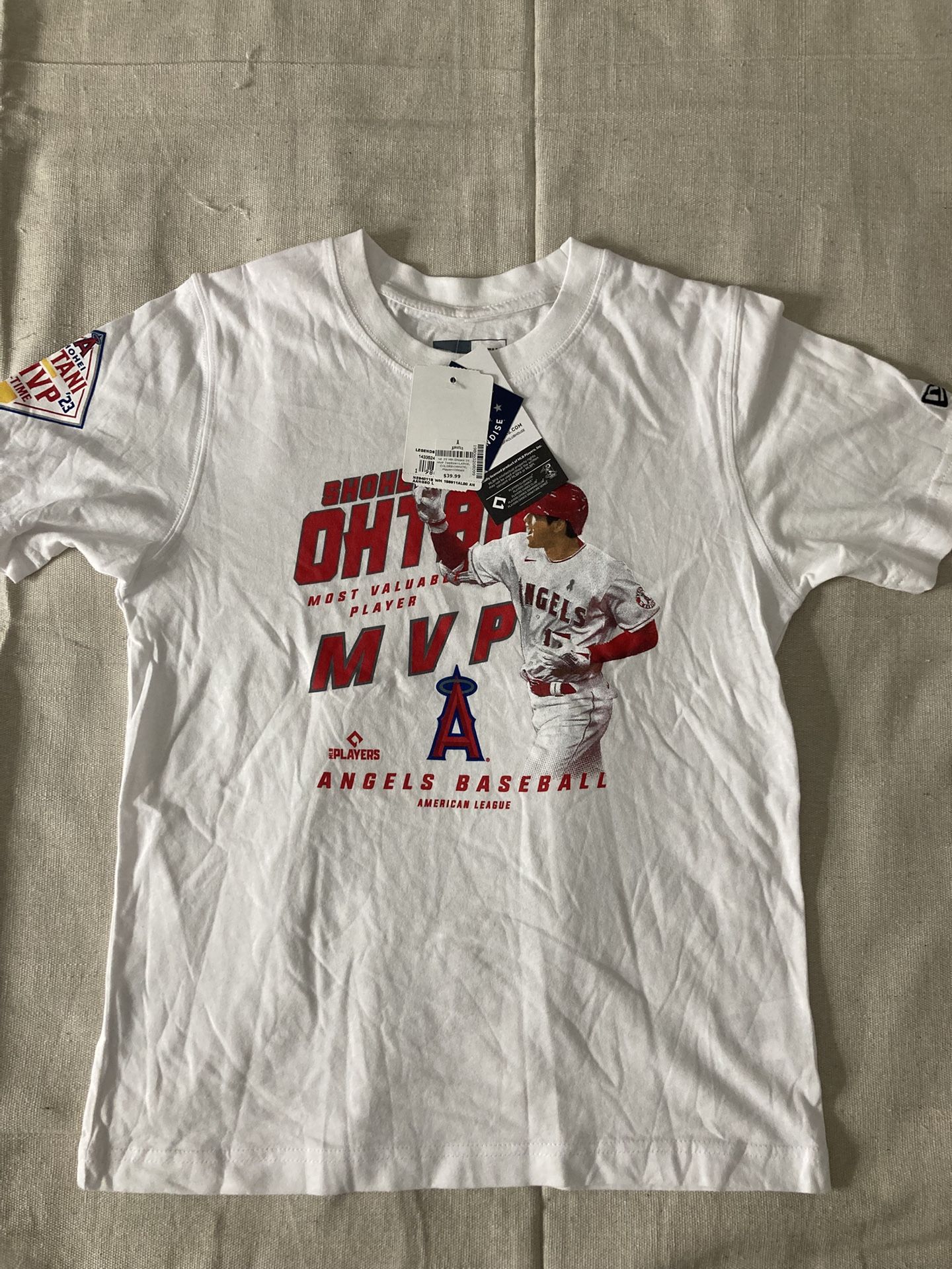 Ohtani Kids Angels Shirt Size L 10/12
