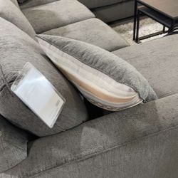 OM• $38 Initial • Brand New// Deermont  2 Piece U Shape Sectional Couch 