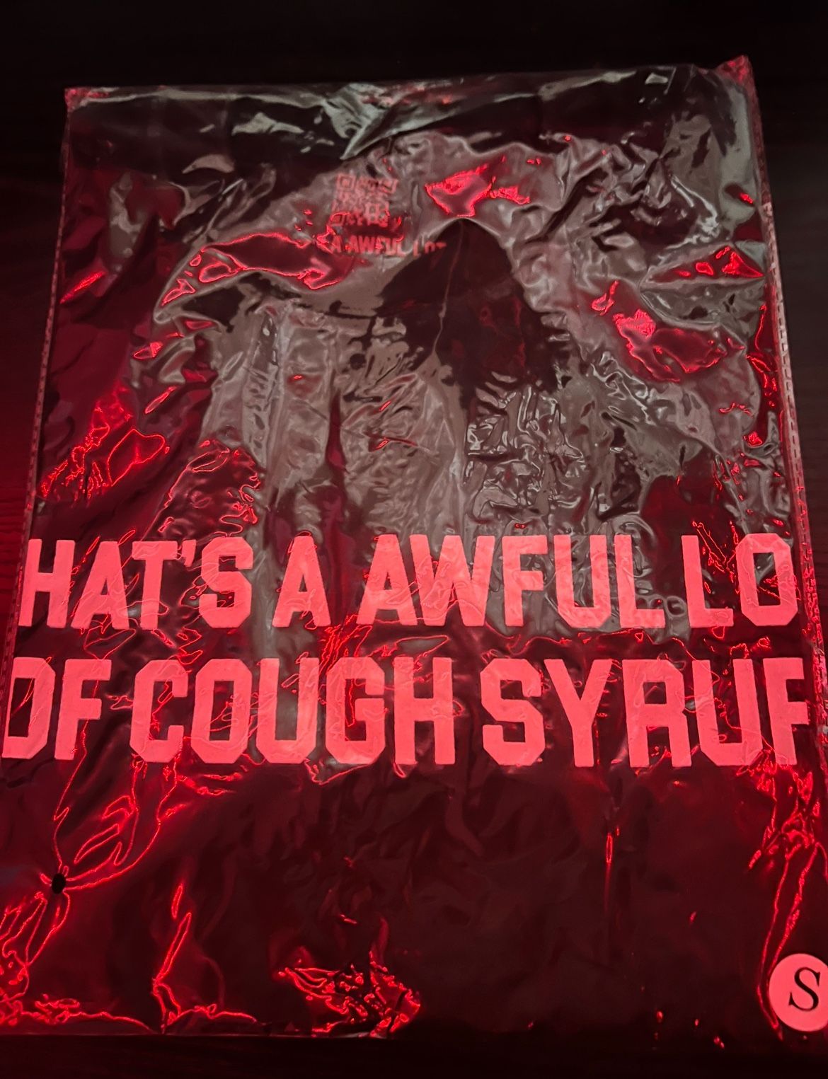 Cough Syrup Shirt [no Trades ]