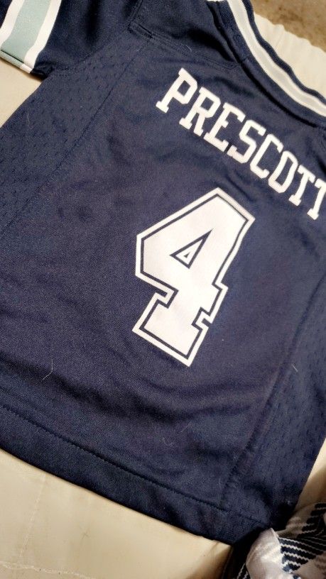 Dallas Cowboy Jersey Blue 2t