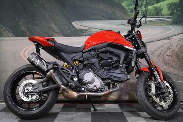 2021 Ducati Monster + Ducati Red