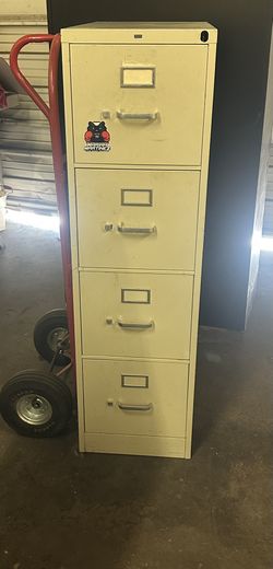 4 Drawer File Cabinet