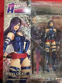 Amazing Yamaguchi 010 Psylocke X-Men Action Figure by Kaiyodo Japan