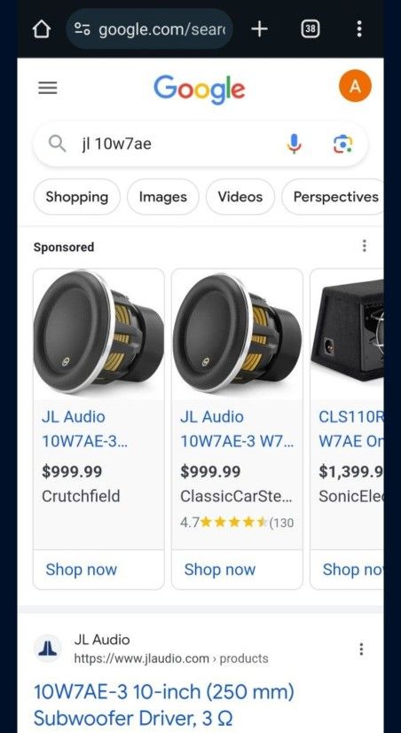 JL Audio 10w7AE-3