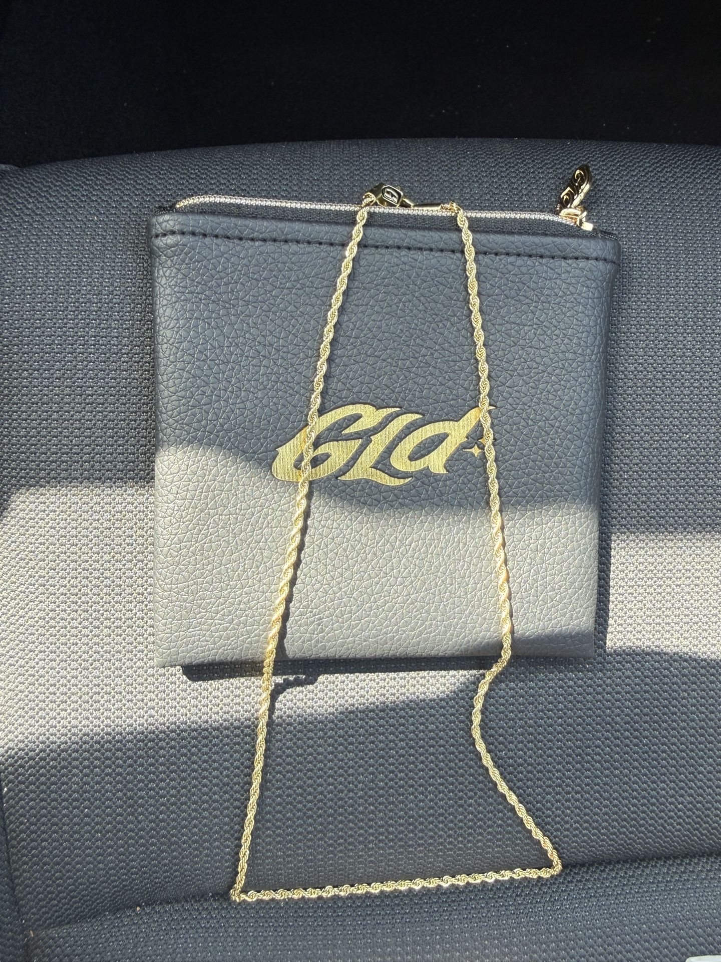 2mm Rope Chain Necklace 20” Gold Plated