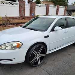 Chevy Impala LT, Clean Title, Smogged, 22"rims, Runs And Drives Well