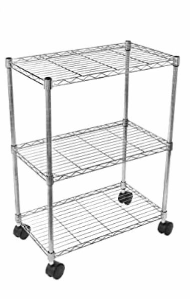 Heavy Duty Aluminum Shelf With Wheels