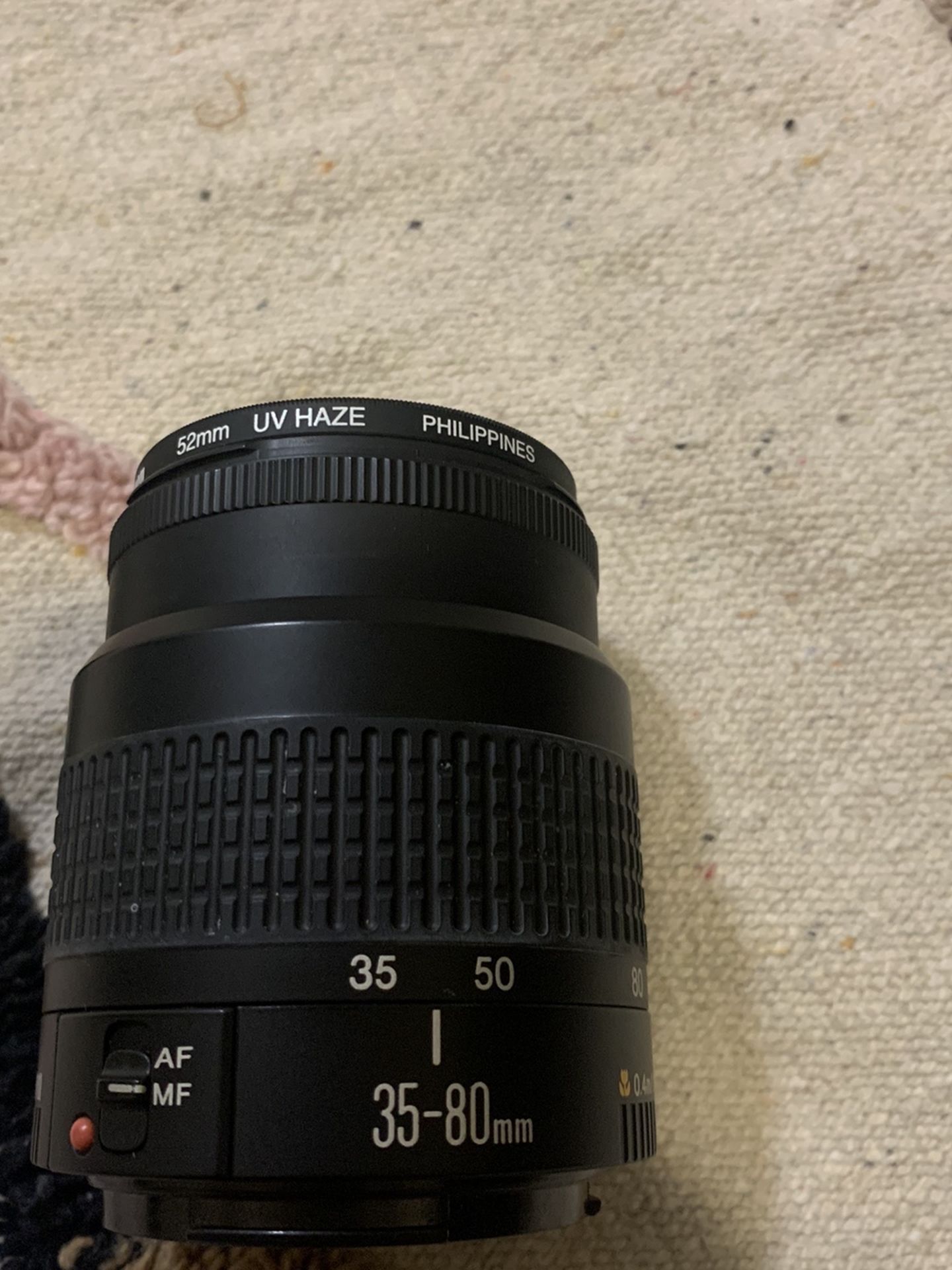 Canon Zoom EF Lens35-80 mm 1:4-5:6 III And Canon EOS Rebel X S