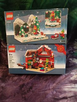 2 Lego Christmas's scenes new