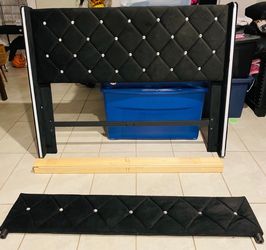 Diamond bed frame