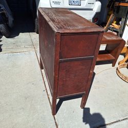 Antique Cabinet/blanket Chest/quilt Cabinet