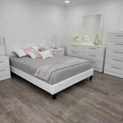 Brand New Queen Bedroom Set / Juego de Cuarto Nuevo a Estrenar … Fast 🚚