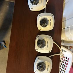 Hikvision USA DS-2CD2532F-I (2.8MM) Outdoor Mini Dome Camera, IP66, 3 MP, IR to 10 Meters, PoE and 12VDC, 2.8 mm Lens