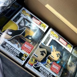Funko Pop wolverine 50th 5 Piece 