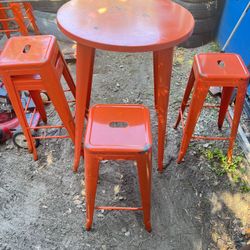 Table & Stools