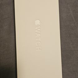 Apple Watch Series 10 GPS 46mm Silver Aluminum Case with Denim Sport Band