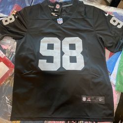 Raiders Crosby Jersey XL XXL 2XL