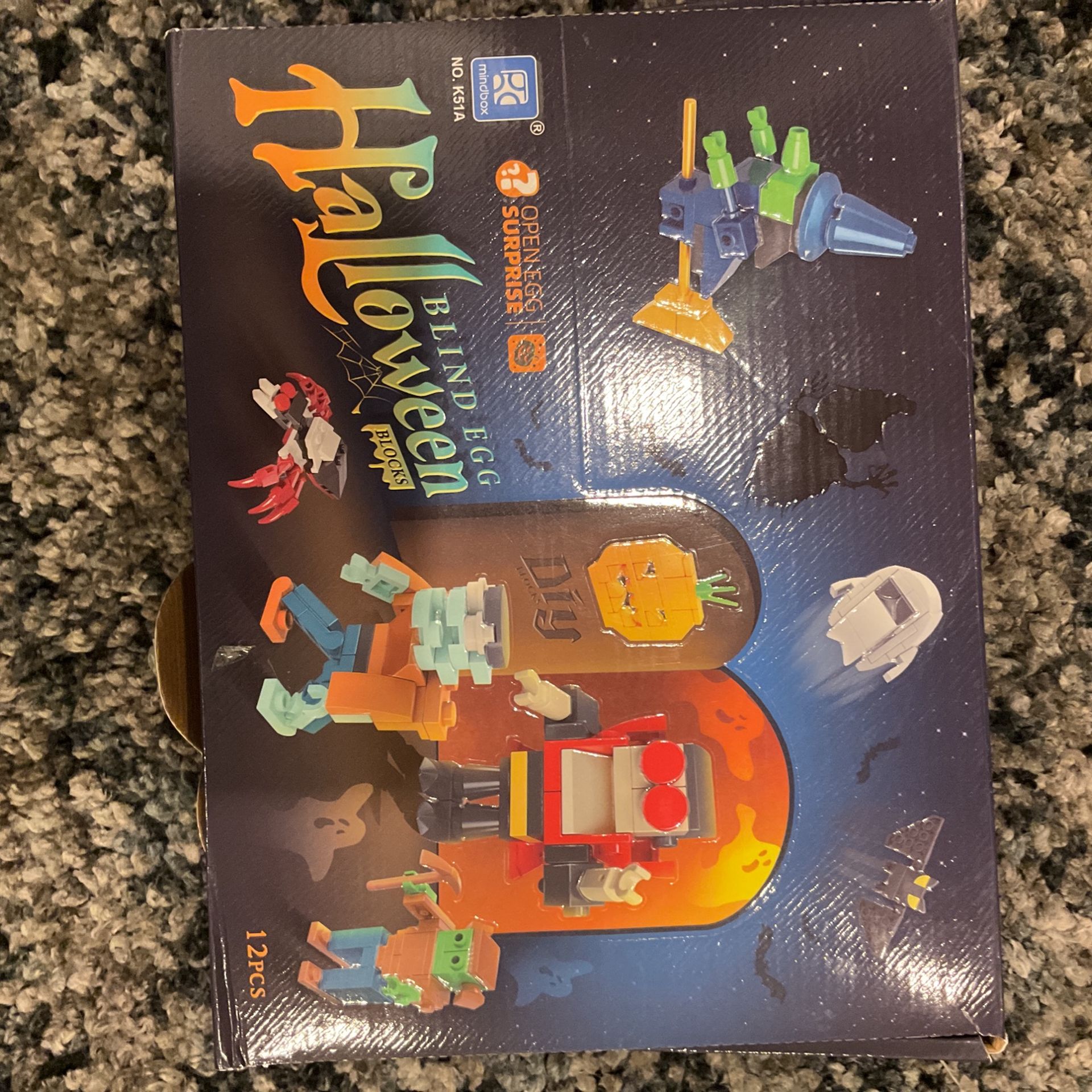 Halloween Blocks Surprise Egg 