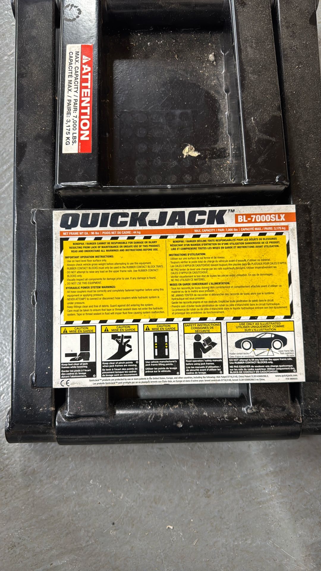 Quick Jacks 7000 Lb Capacity