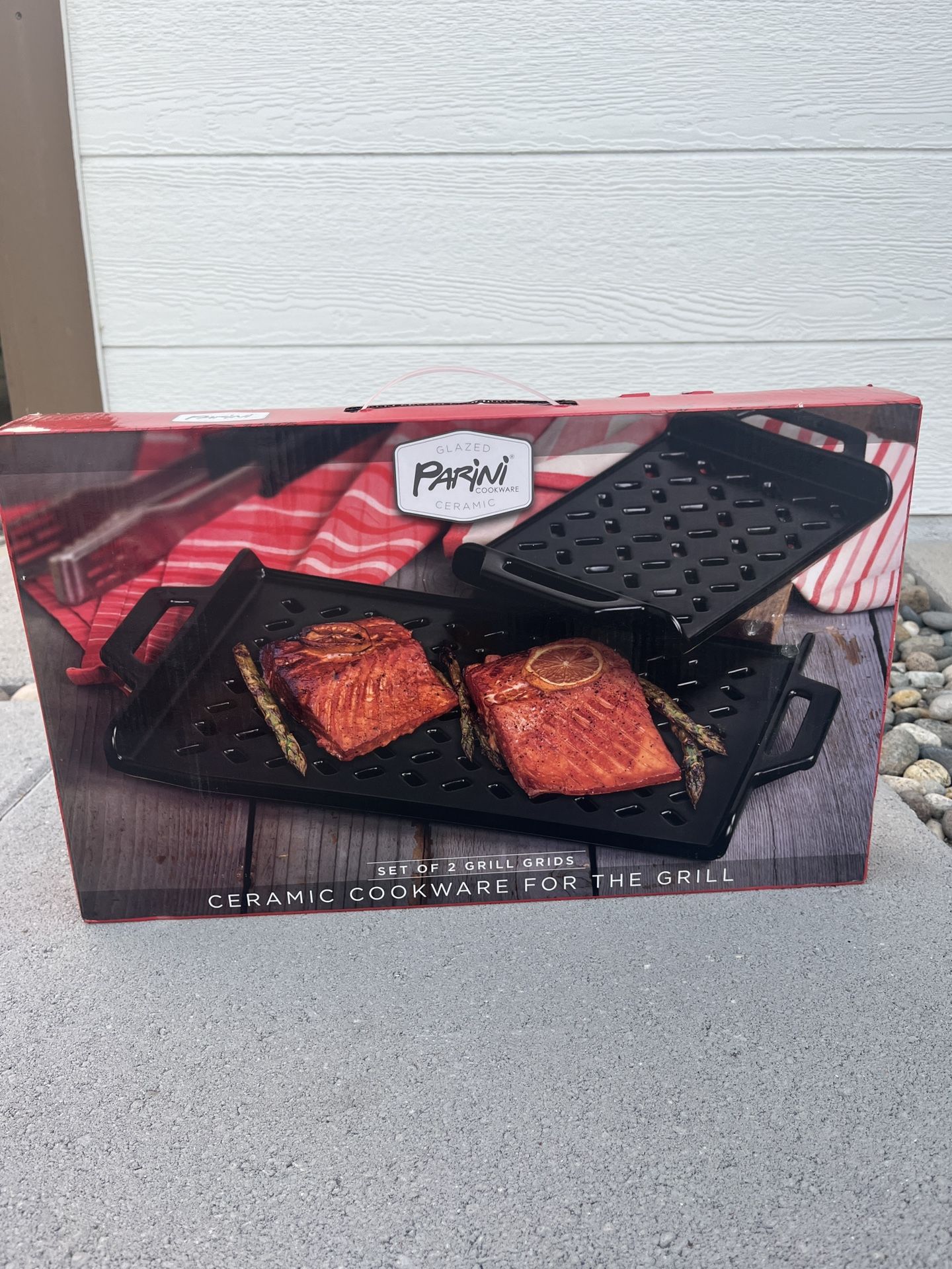 Ceramic Cookware for Grill for Indoor or Outdoor Use