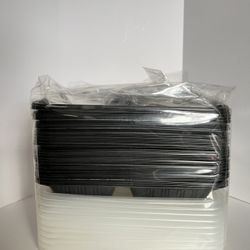 Meal Prep Containers 3 Compartment 22 Count