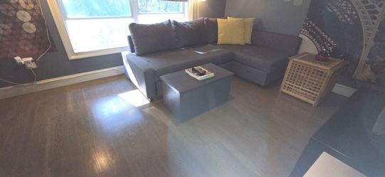 IKEA FRIHETEN Sleeper Sectional with Storage