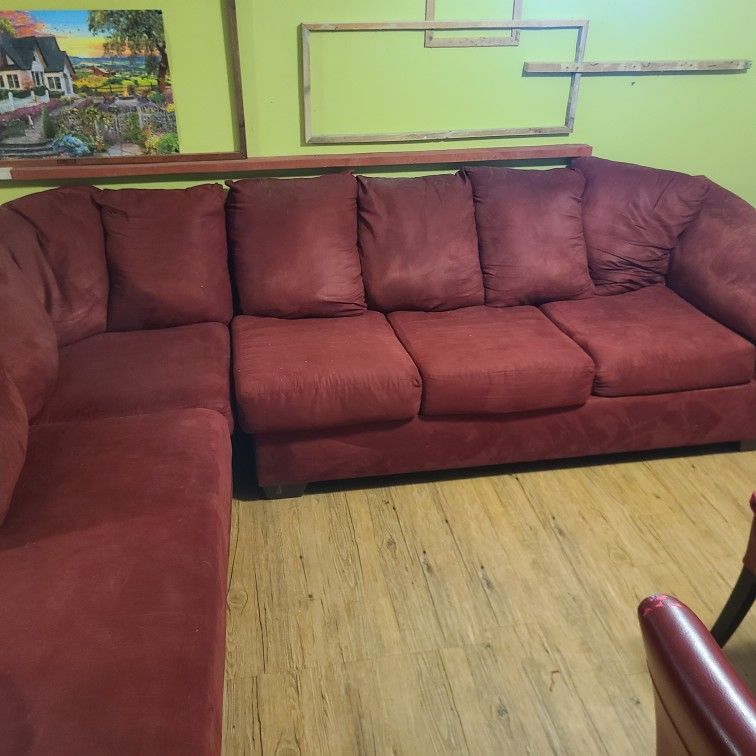 Microfiber Sectional