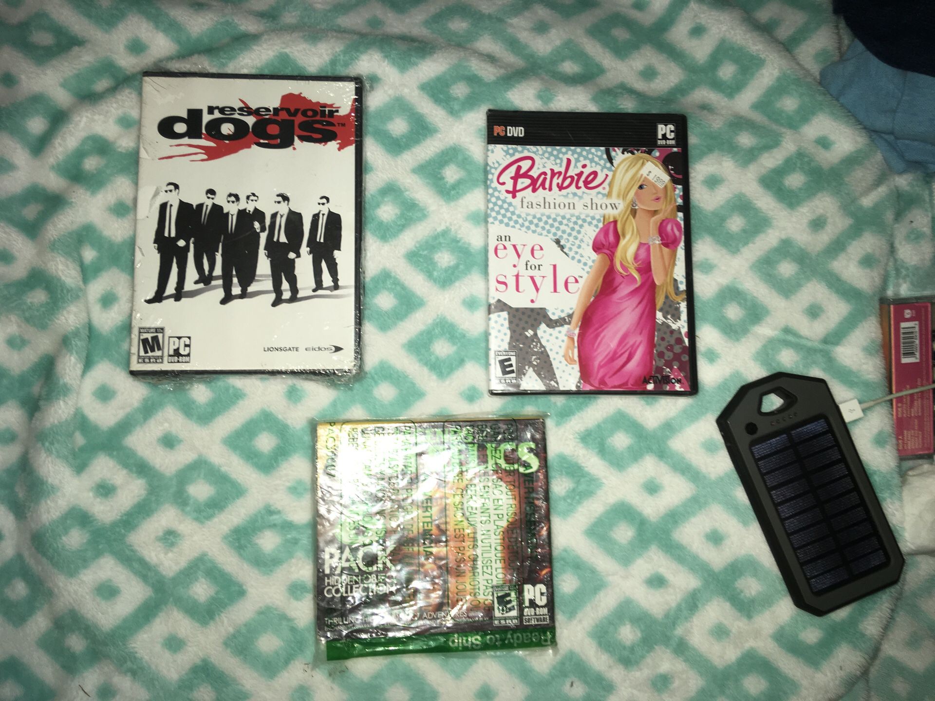 New PC games reservoir dogs & Barbie