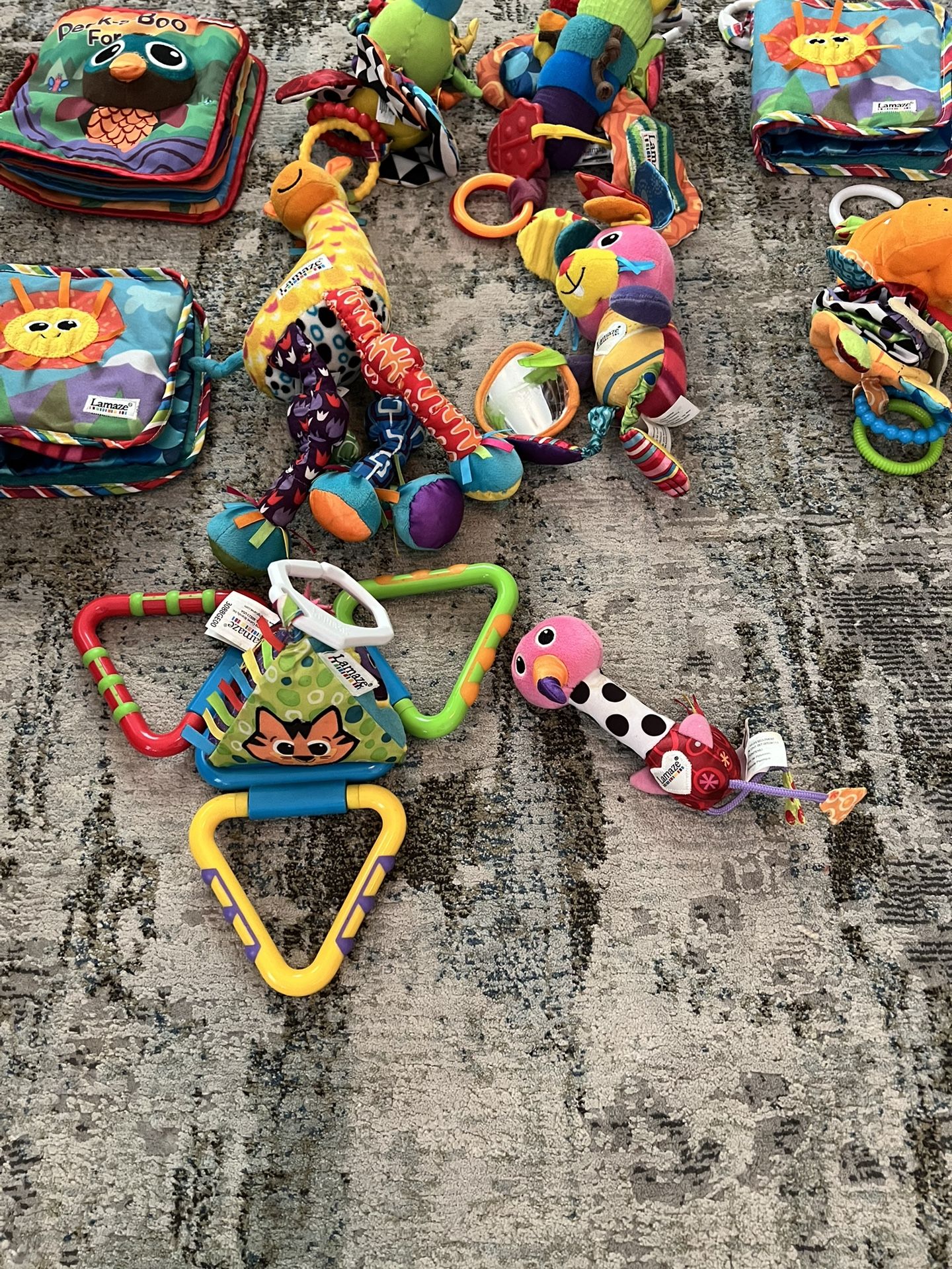 Collection of LAMAZE Baby Toy Sensory Lot of Ten