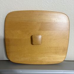 Longaberger Woodcrafts Rectangular Wooden Lid 10 1/4” Length X 8 1/2” Width