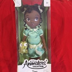 Disney Designer Princess And The Frog Tiana Animator's  Doll First Edition