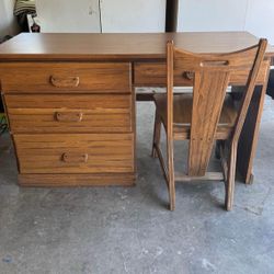Brandt Ranch Oak Western Rustic Americana Desk