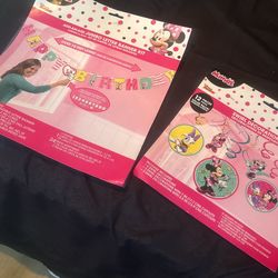 Mine Mouse Birthday Declarations 