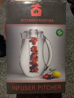 New fruit infuser pitcher. - $9