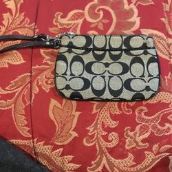 Small Coach Wristlet 