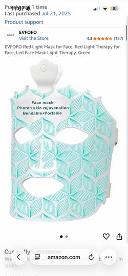 Face mask light