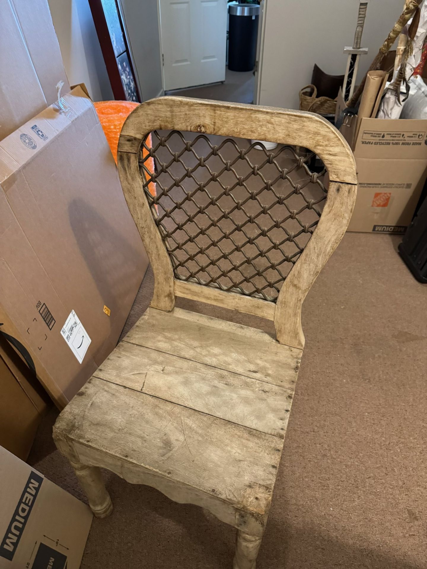 A Set - Teak Wood Dining Chairs