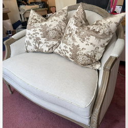 Down filled large settee