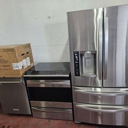 Stainless Appliances Delivery Available 