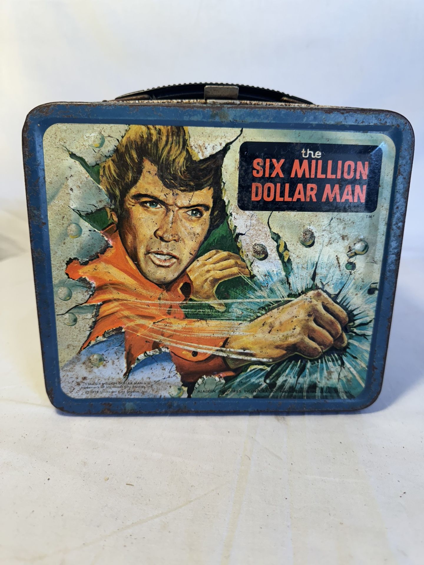 Six Million Dollars Man Lunch Box