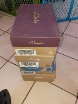 Clarks Shoe Boxes Lot of 3