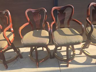 4 expensive Bar stool wood